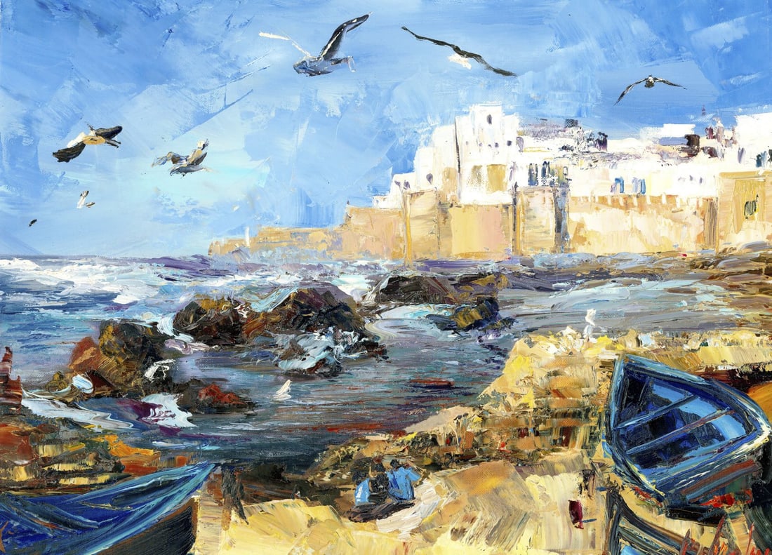 Melania Balanyuk (Ukraine,20/21C) oil painting (1 of 12)