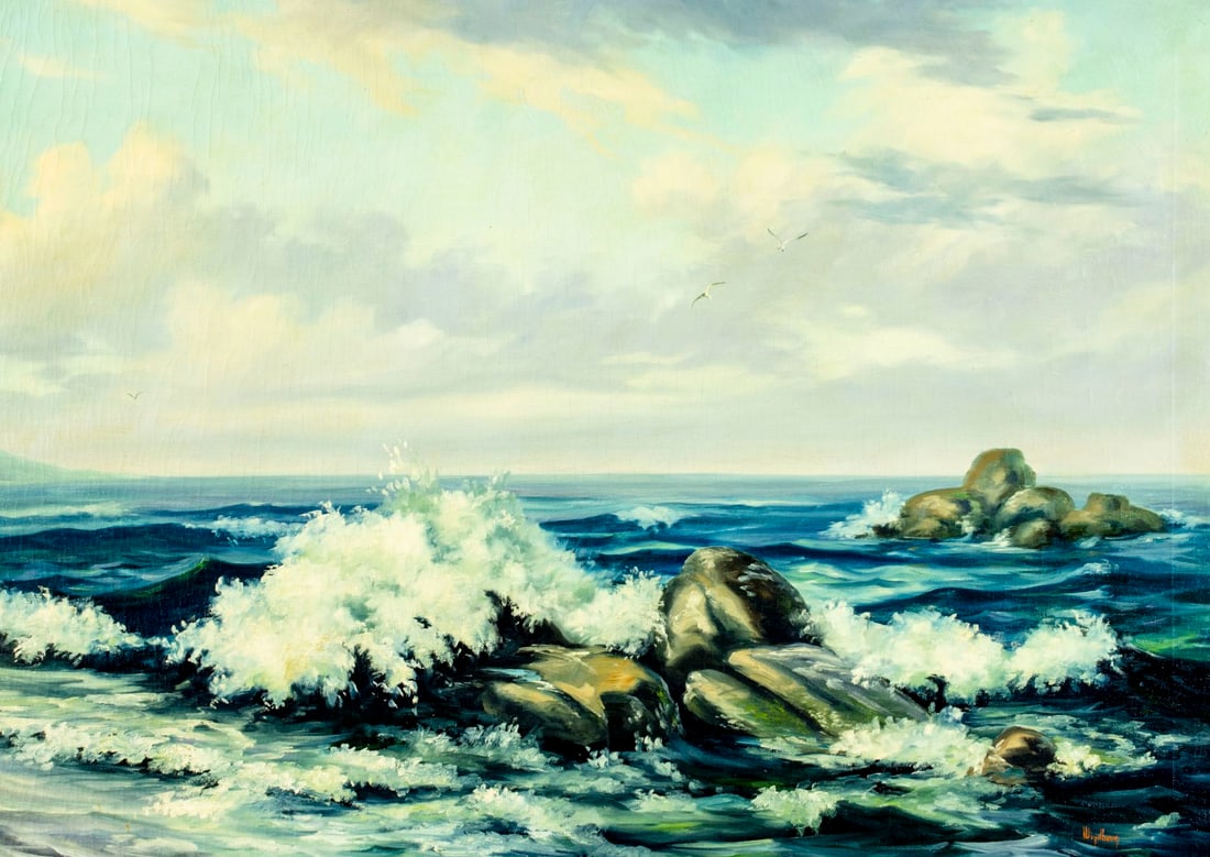 Dalhart Windberg (TX,b 1933) oil painting - 6