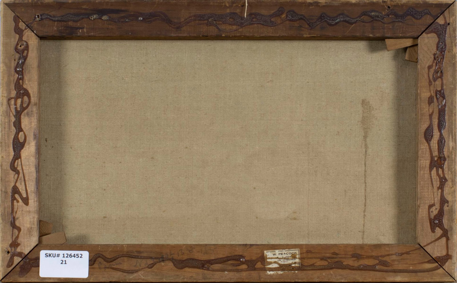 Antique early 20C American oil painting - 9