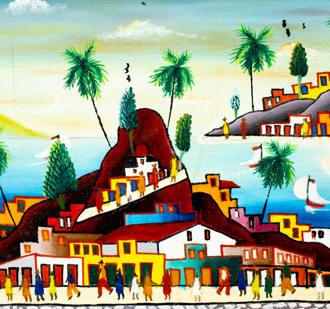 Josapha Tissaint (Haiti,20C) oil painting - 8