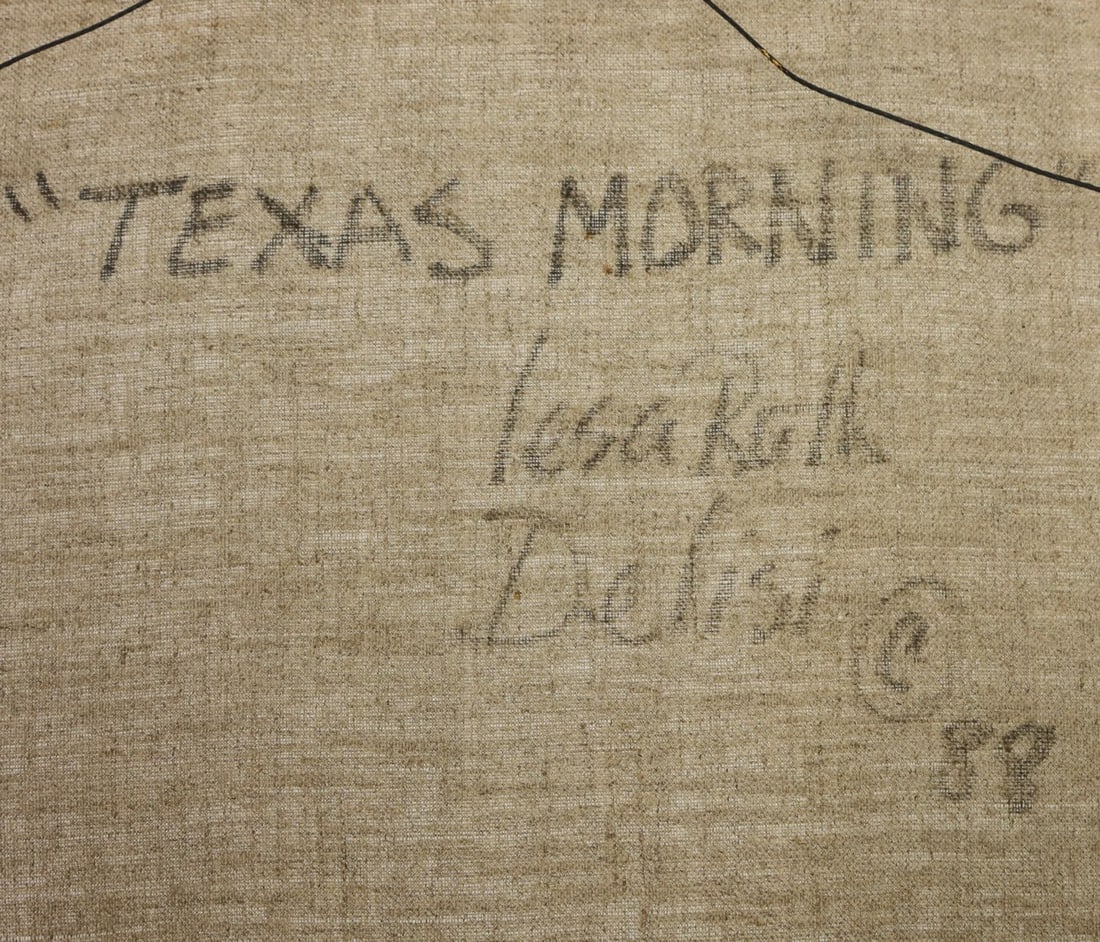 Lesa Delisi (WA,TX,Born 1961) oil painting - 13