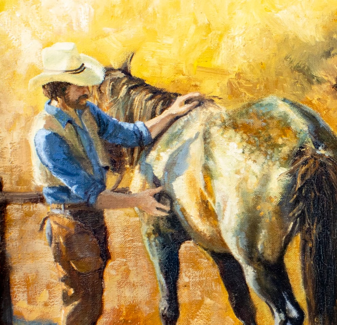 Lesa Delisi (WA,TX,Born 1961) oil painting - 6