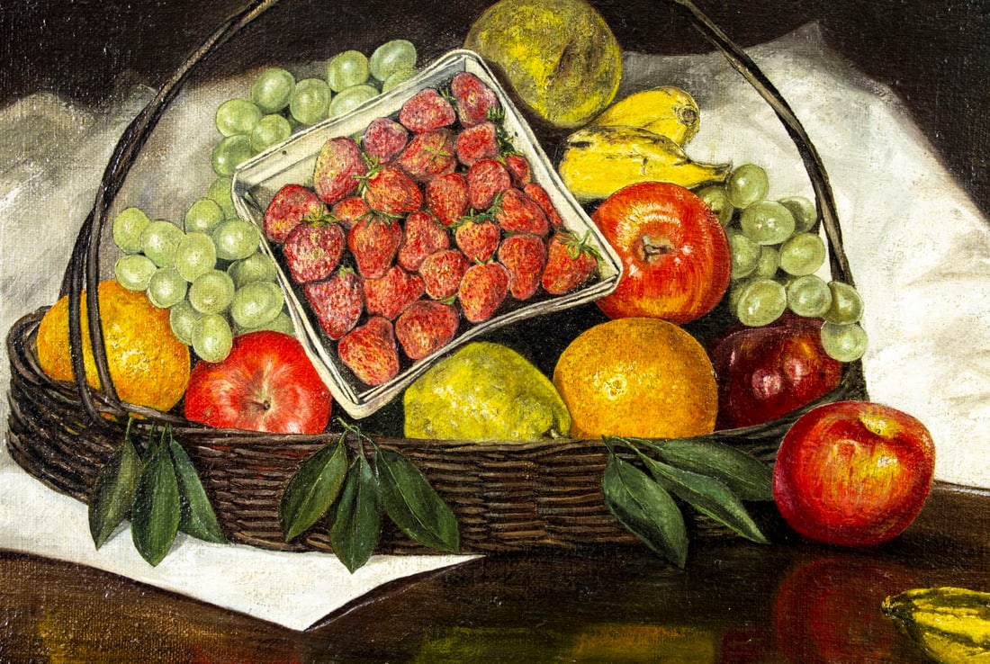 Charles W Cook (US,early 20C) oil painting - 7