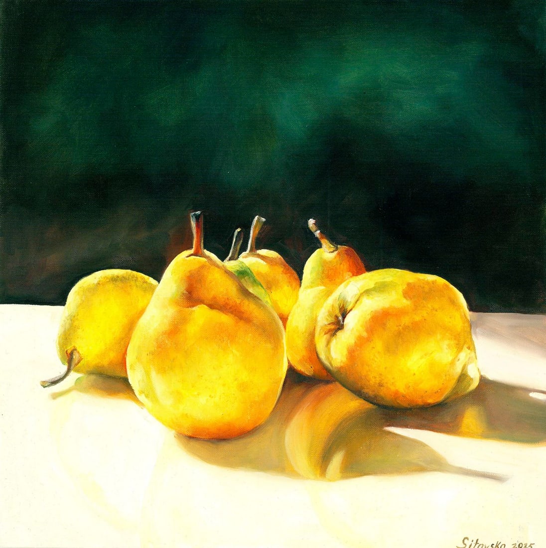 Anna Sitovska (Ukraine,20/21C) oil painting (1 of 11)