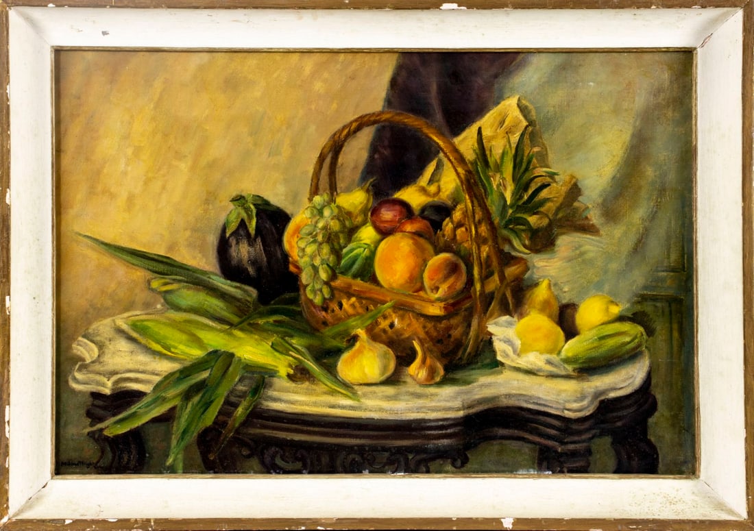 Mildred G Wright (NJ,CT,1888-?) oil painting - 3