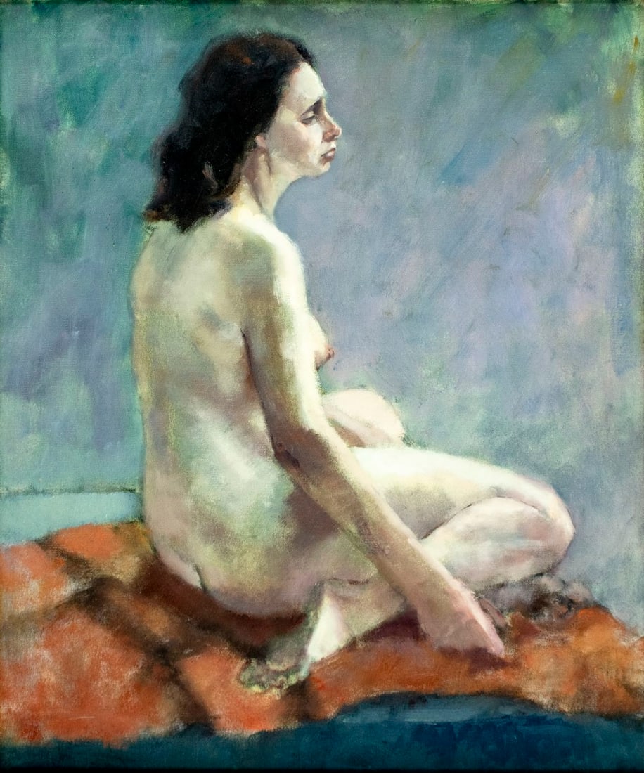 Wanda Stella Varriale (NJ,1923-1997) oil painting (1 of 12)