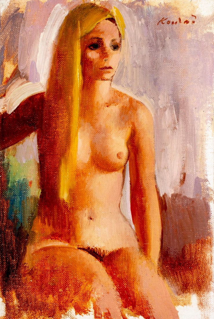 Adolf Konrad (NJ,1915-2003) oil painting (1 of 14)