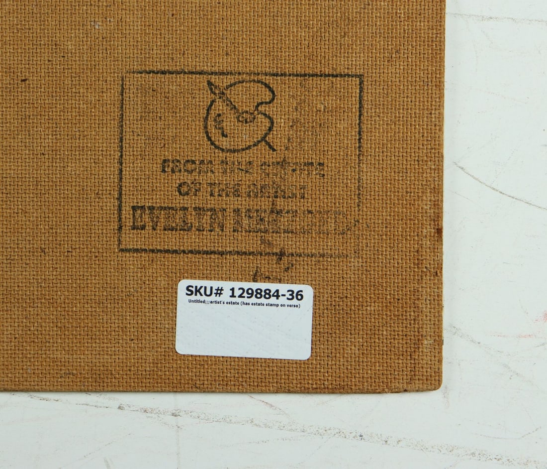 Evelyn Metzger (NY,Brazil,1911-2007) acrylic painting - 11