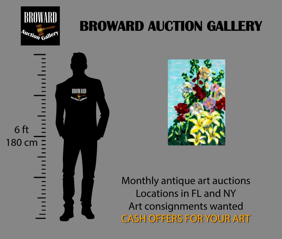 Evelyn Metzger (NY,Brazil,1911-2007) acrylic painting - 2