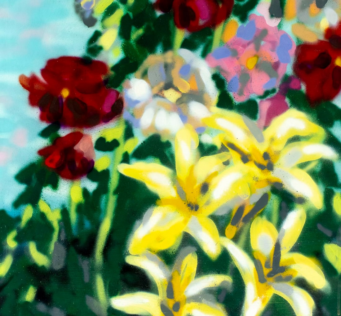 Evelyn Metzger (NY,Brazil,1911-2007) acrylic painting - 7