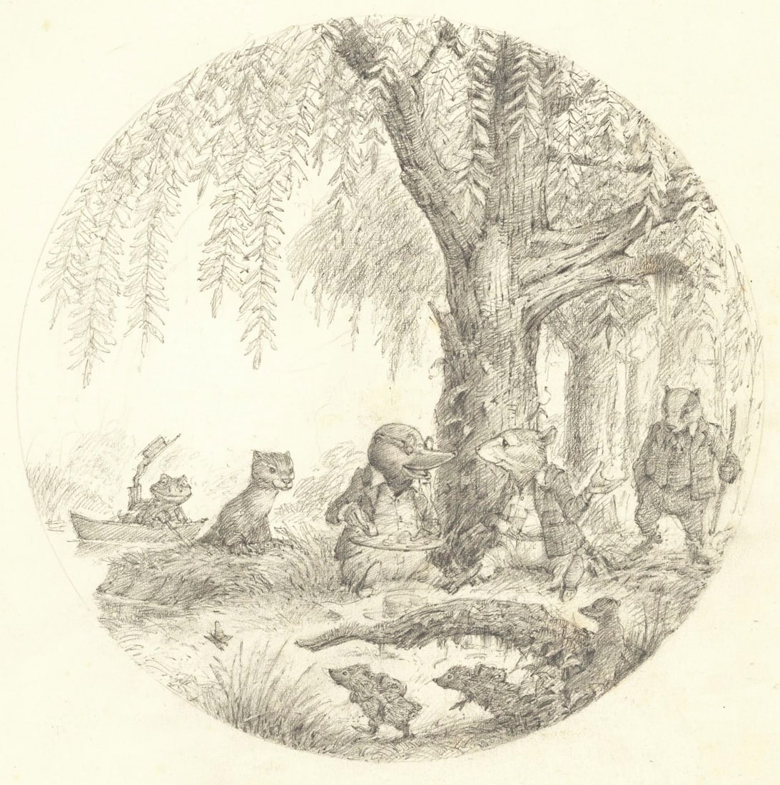 Carol Lawson (UK,20/21C) graphite painting (1 of 11)