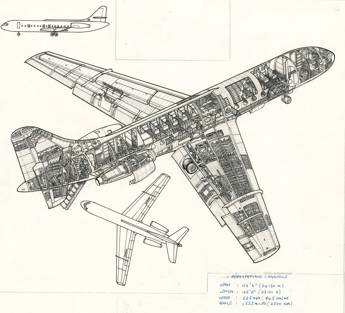 John Batchelor (UK,1936-2019) ink painting (1 of 10)
