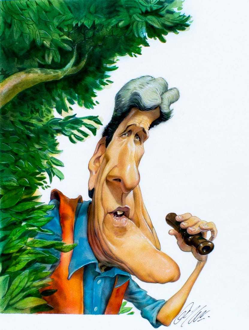 Gary Locke (MO,b 1963) watercolor painting (1 of 12)