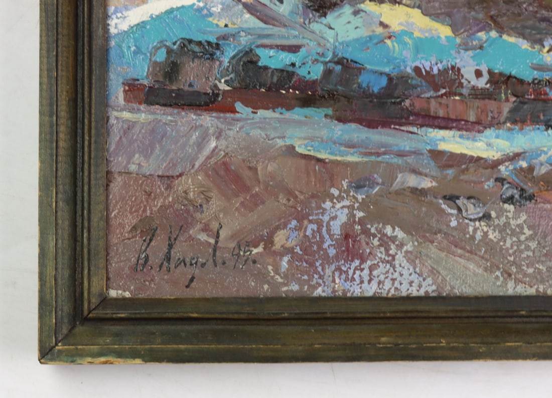 Victor Hadginov (Ukraine,b 1983) oil painting - 13