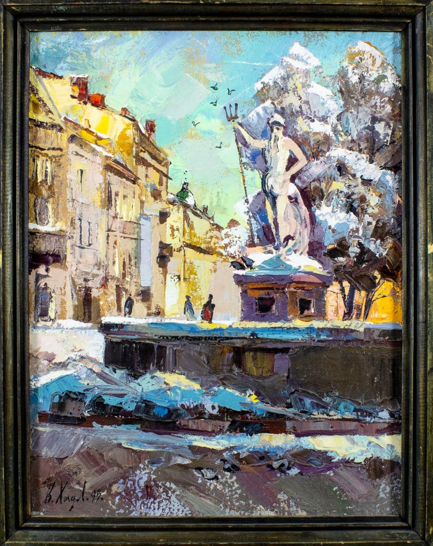 Victor Hadginov (Ukraine,b 1983) oil painting - 3