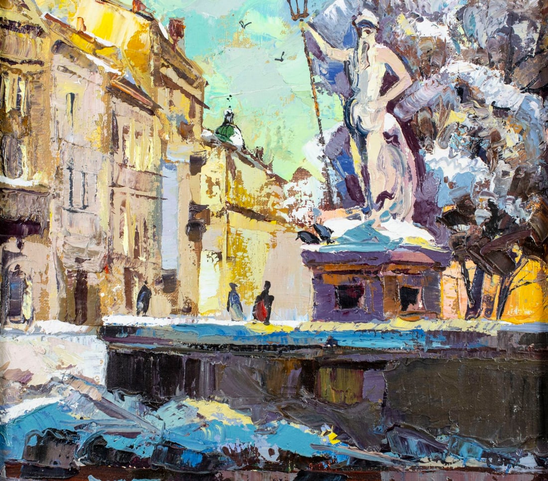 Victor Hadginov (Ukraine,b 1983) oil painting - 6