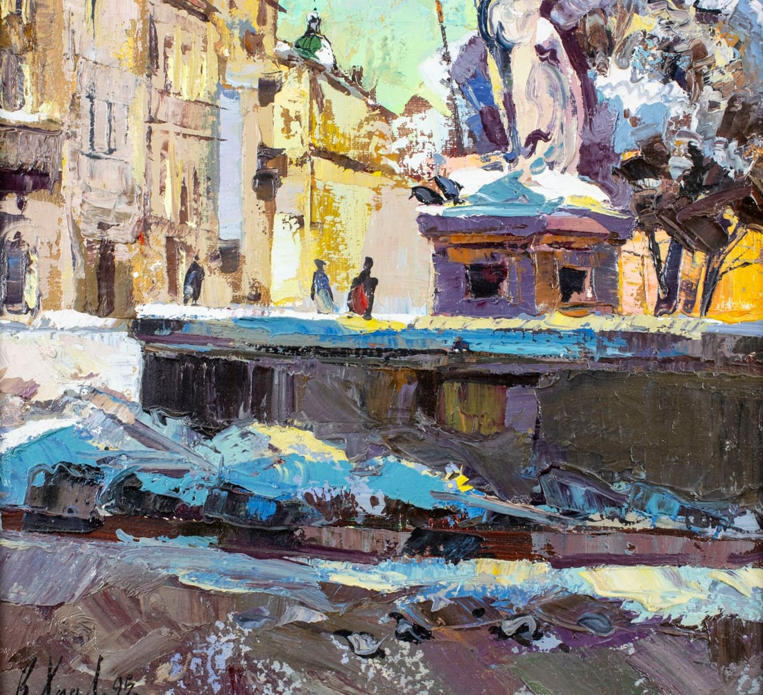 Victor Hadginov (Ukraine,b 1983) oil painting - 7