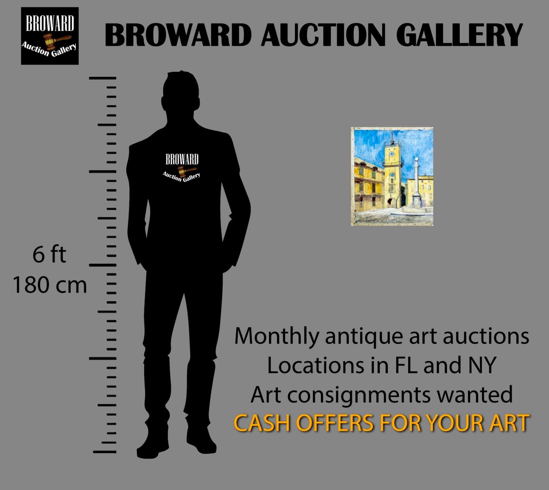 Hildegarde Hamilton (FL,VA,1898-1970) oil painting - 2