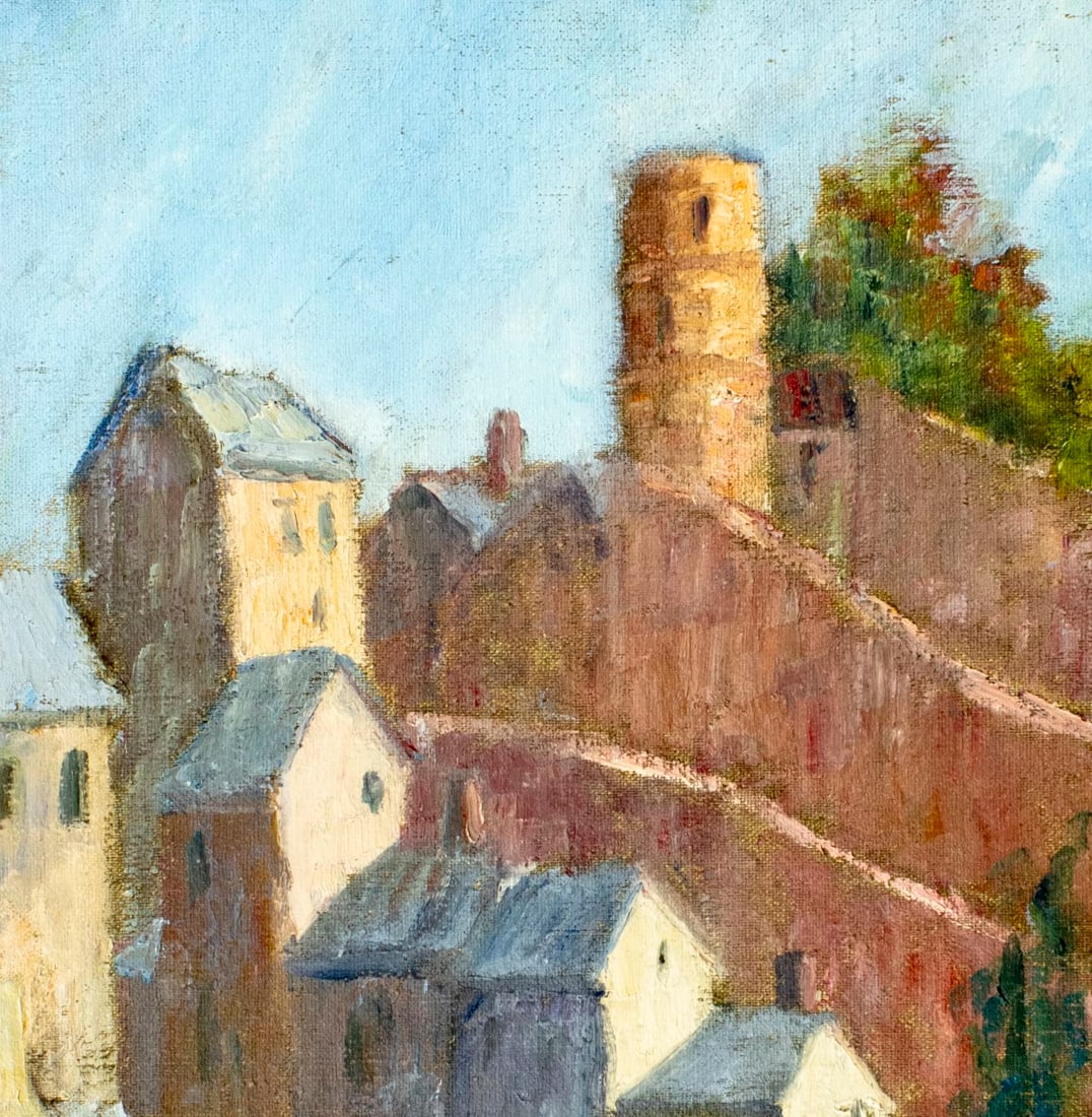 Hildegarde Hamilton (FL,VA,1898-1970) oil painting - 6