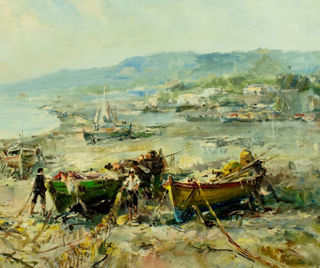 Mario Passoni (Italy,France,1929-?) oil painting - 7