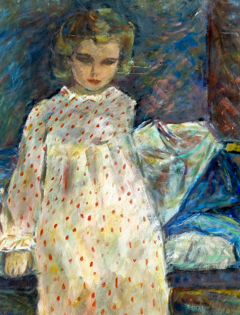 Evelyn Metzger (NY,Brazil,1911-2007) oil painting - 5