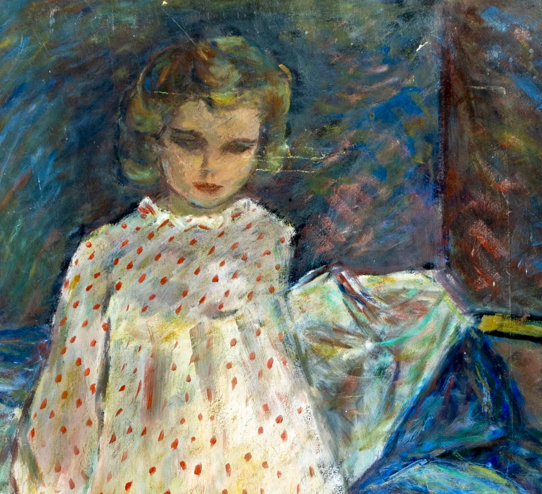 Evelyn Metzger (NY,Brazil,1911-2007) oil painting - 6