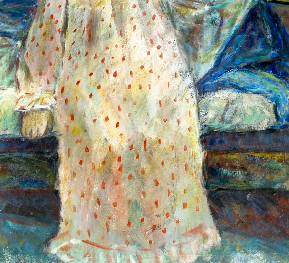 Evelyn Metzger (NY,Brazil,1911-2007) oil painting - 7