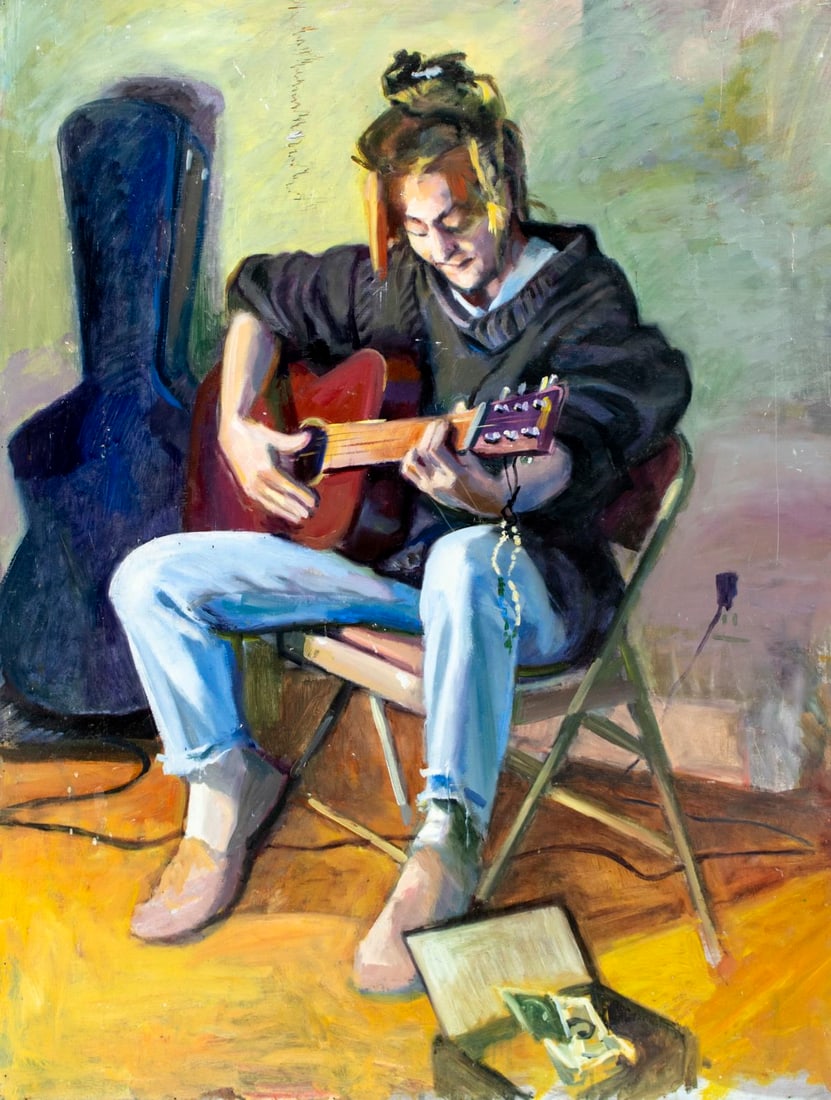 John Reilly (NY,NJ,1942-2021) oil painting (1 of 12)