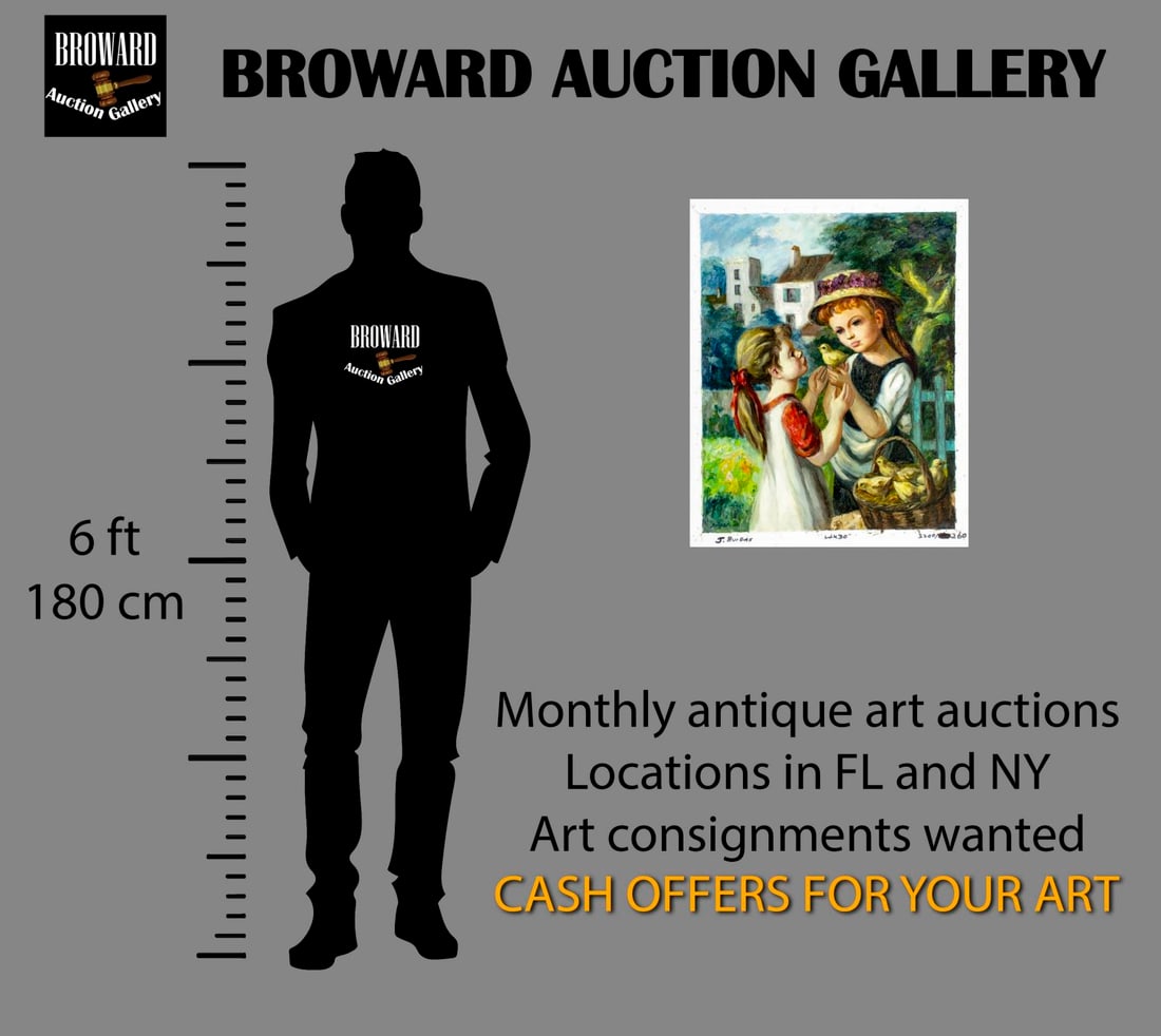 Jose Buigas (Spain,1927-?) oil painting - 2