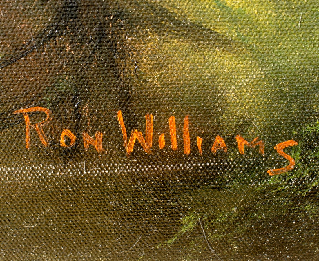 Ron Williams (TN,1947-2016) oil painting - 4