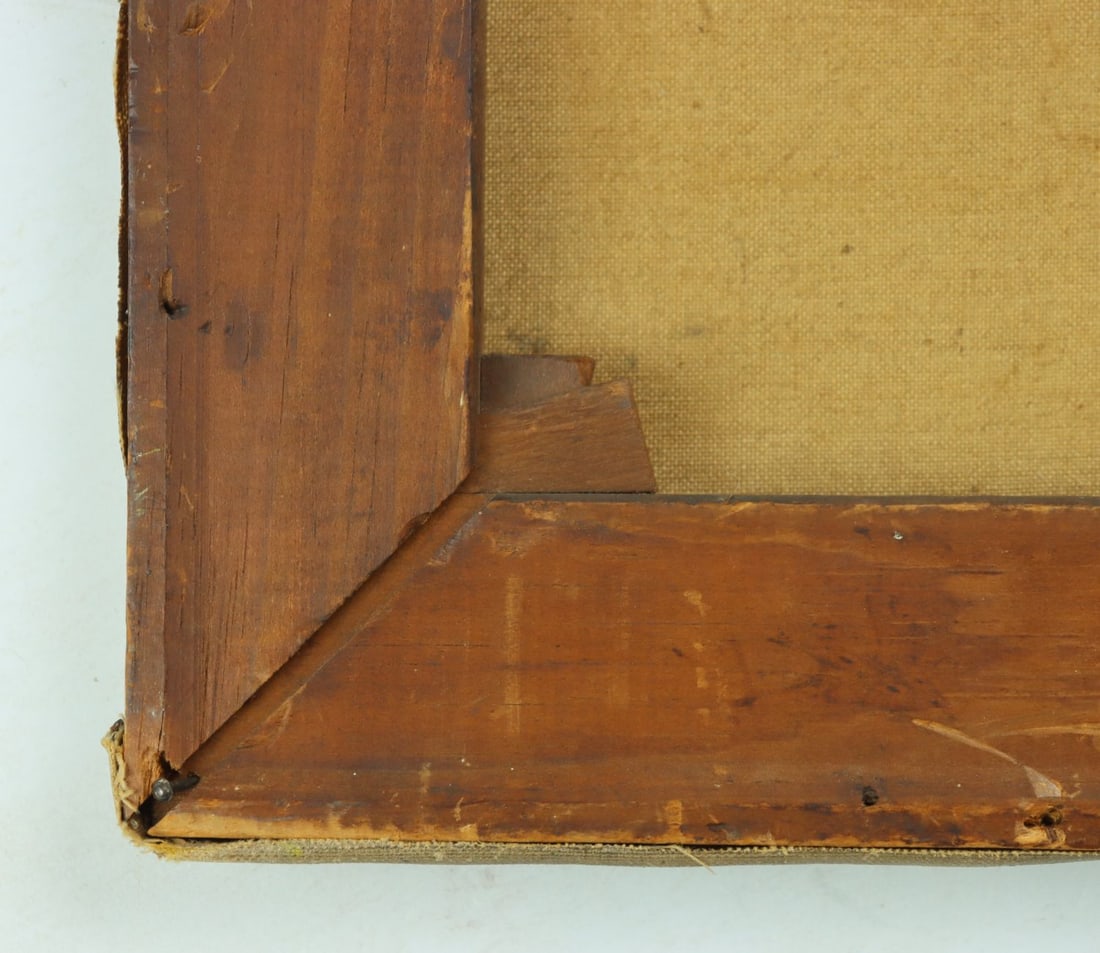 Antique early 20C American oil painting signed - 12