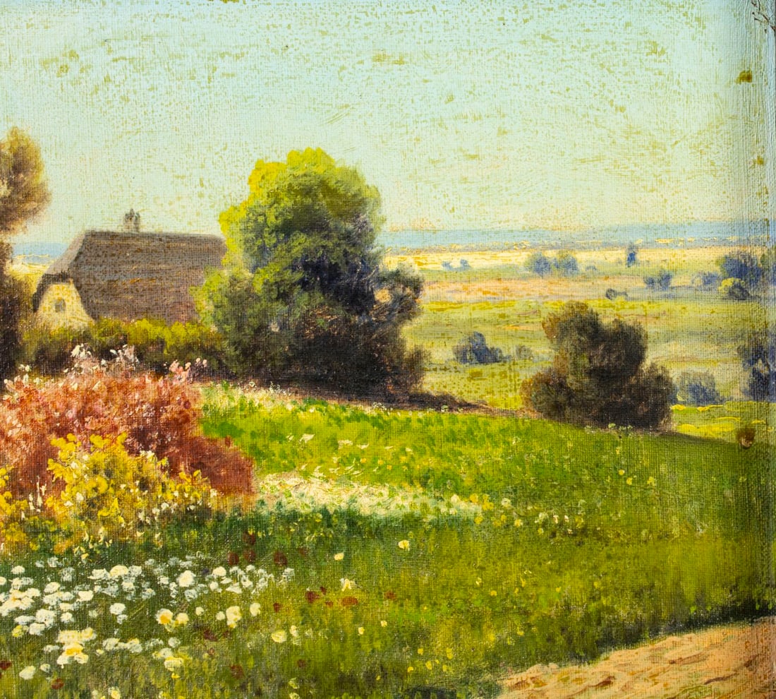 ATTR Fritz Chwala (Austria,1872-1936) oil painting antique - 5