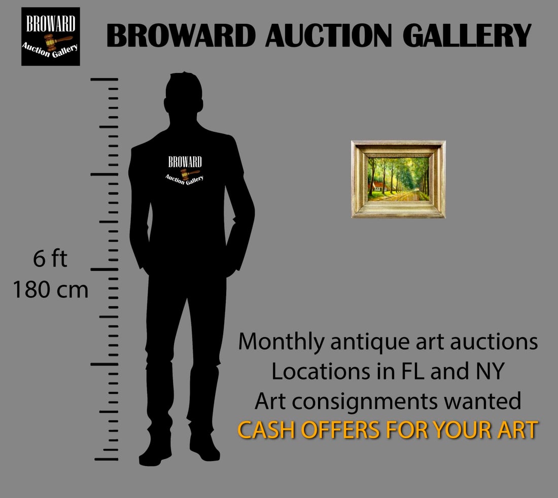 A Dupont (Europe,mid 20C) oil painting - 2