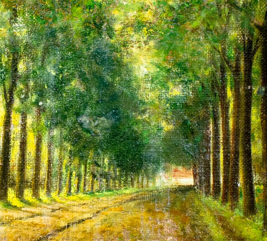 A Dupont (Europe,mid 20C) oil painting - 7