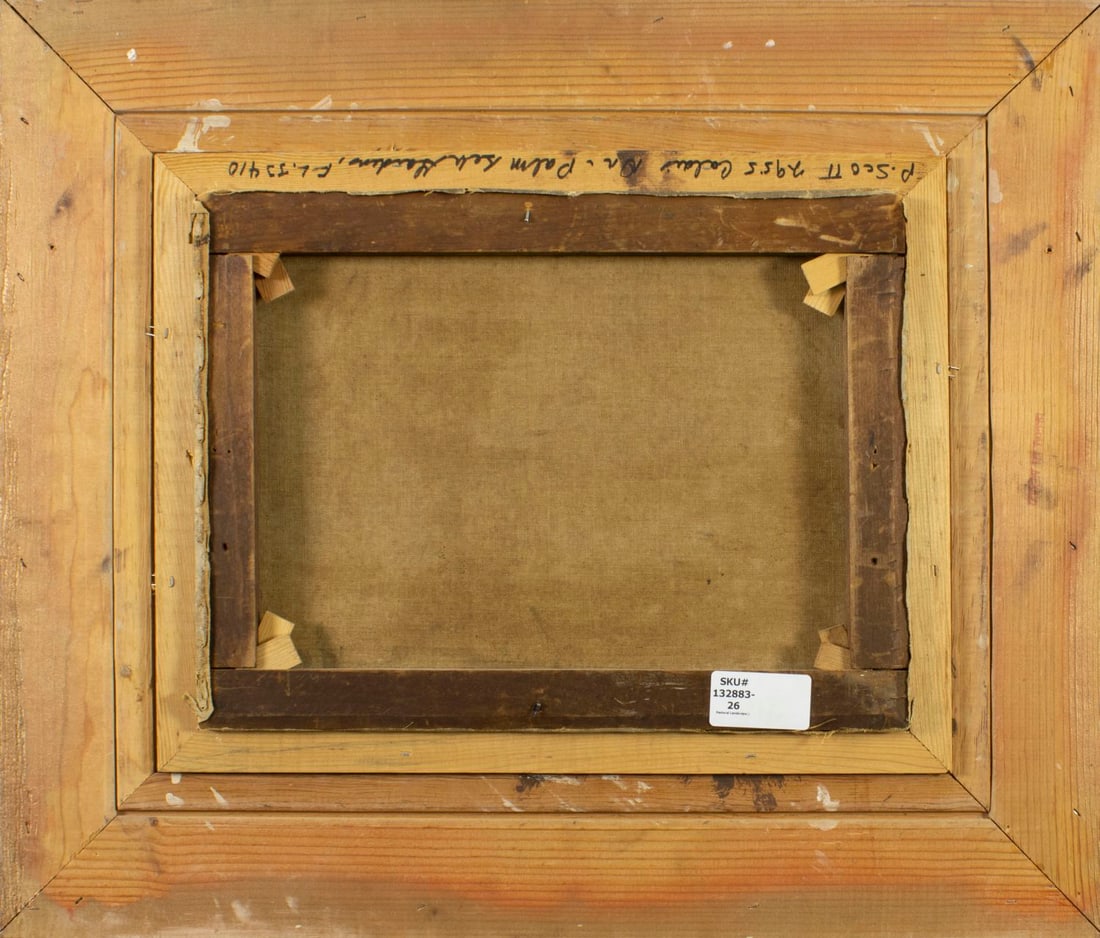 Isabella Waldo (NY,OH,MO,Mexico,1842-1929) oil painting antique - 9