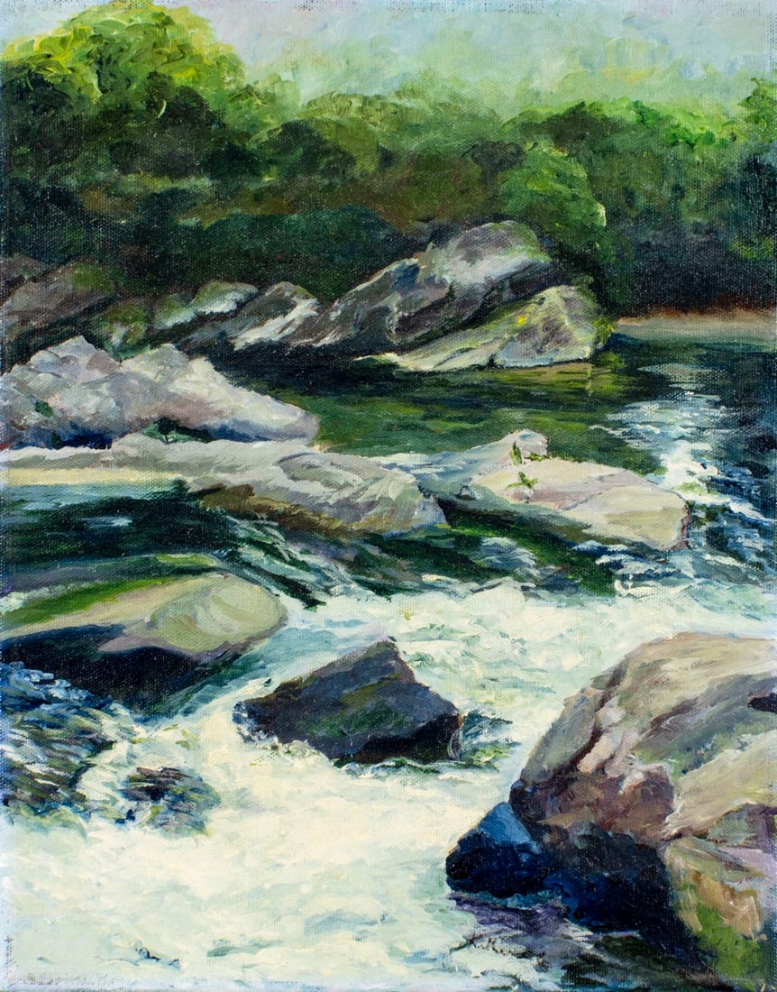 William Killen (NC,20/21C) oil painting (1 of 13)
