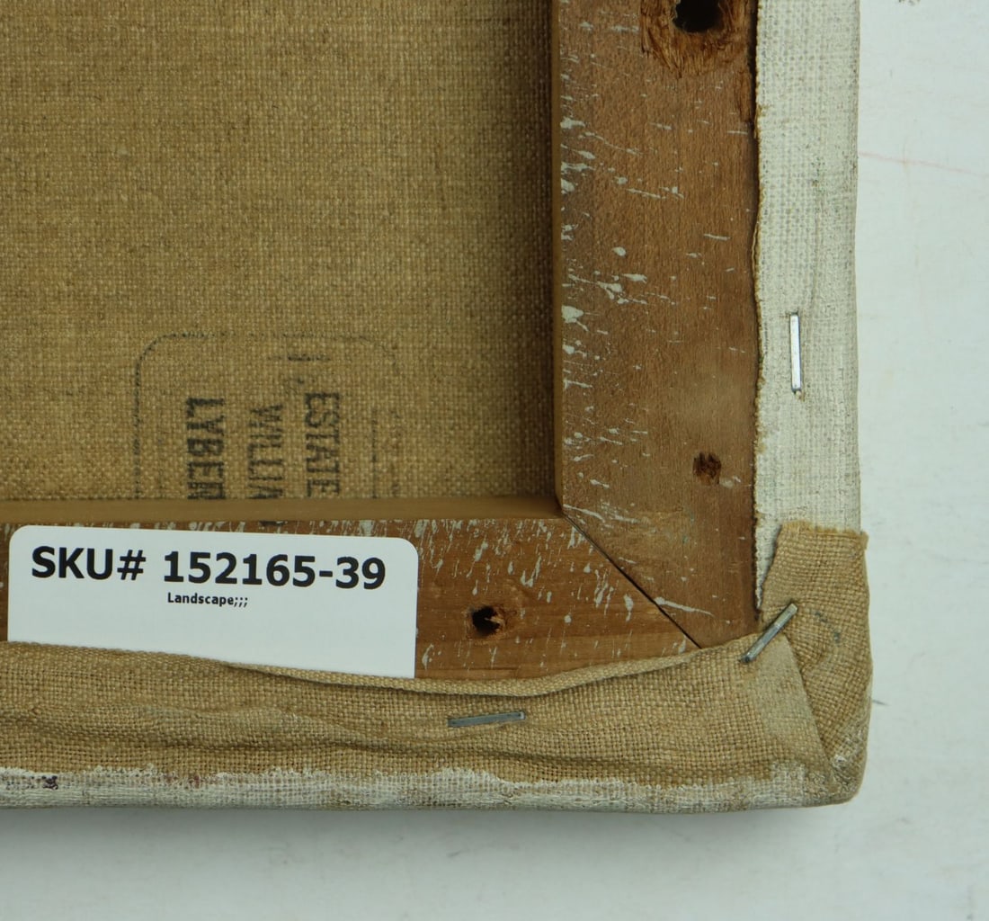 William Lyberis (NE,1931-?) oil painting - 11