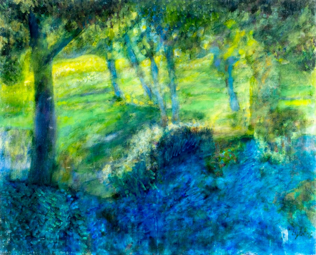 William Lyberis (NE,1931-?) oil painting (1 of 14)