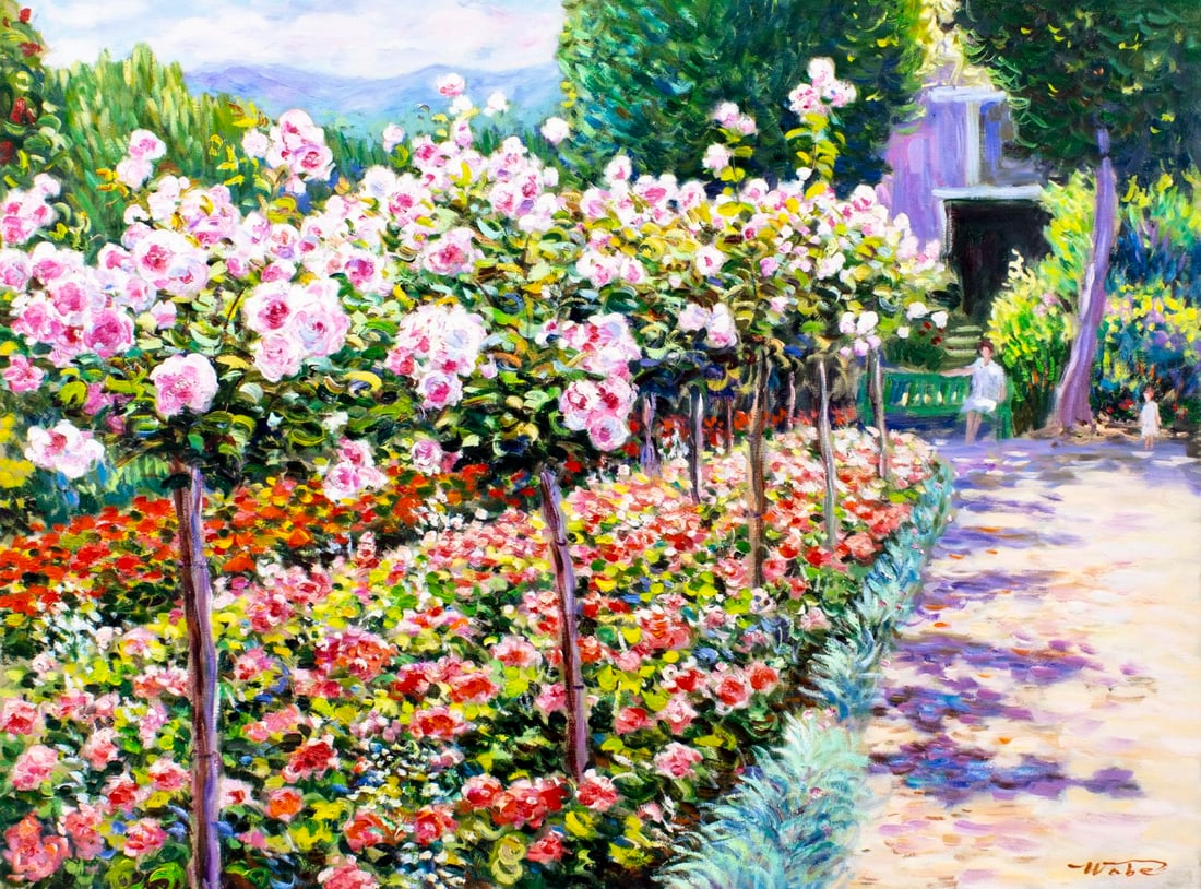 Wabe (US,20C) oil painting (1 of 13)