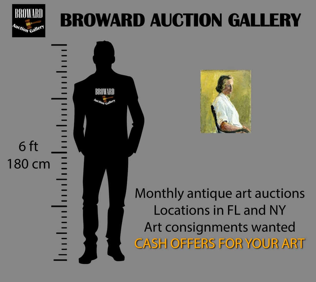 Helen DuMond (NY,CA,OR,1872-1968) oil painting - 2