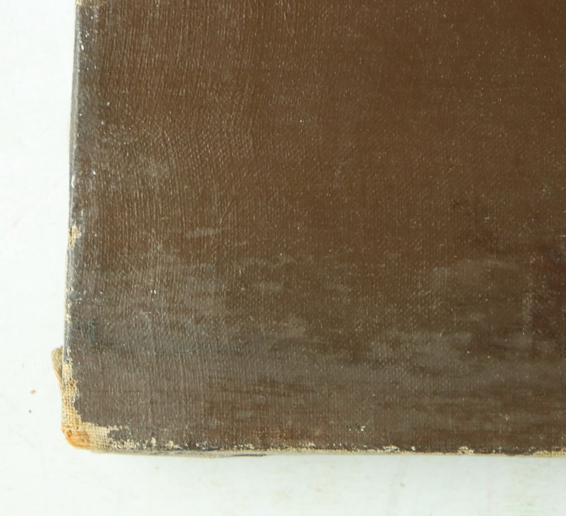 Antique early 20C American oil painting - 9