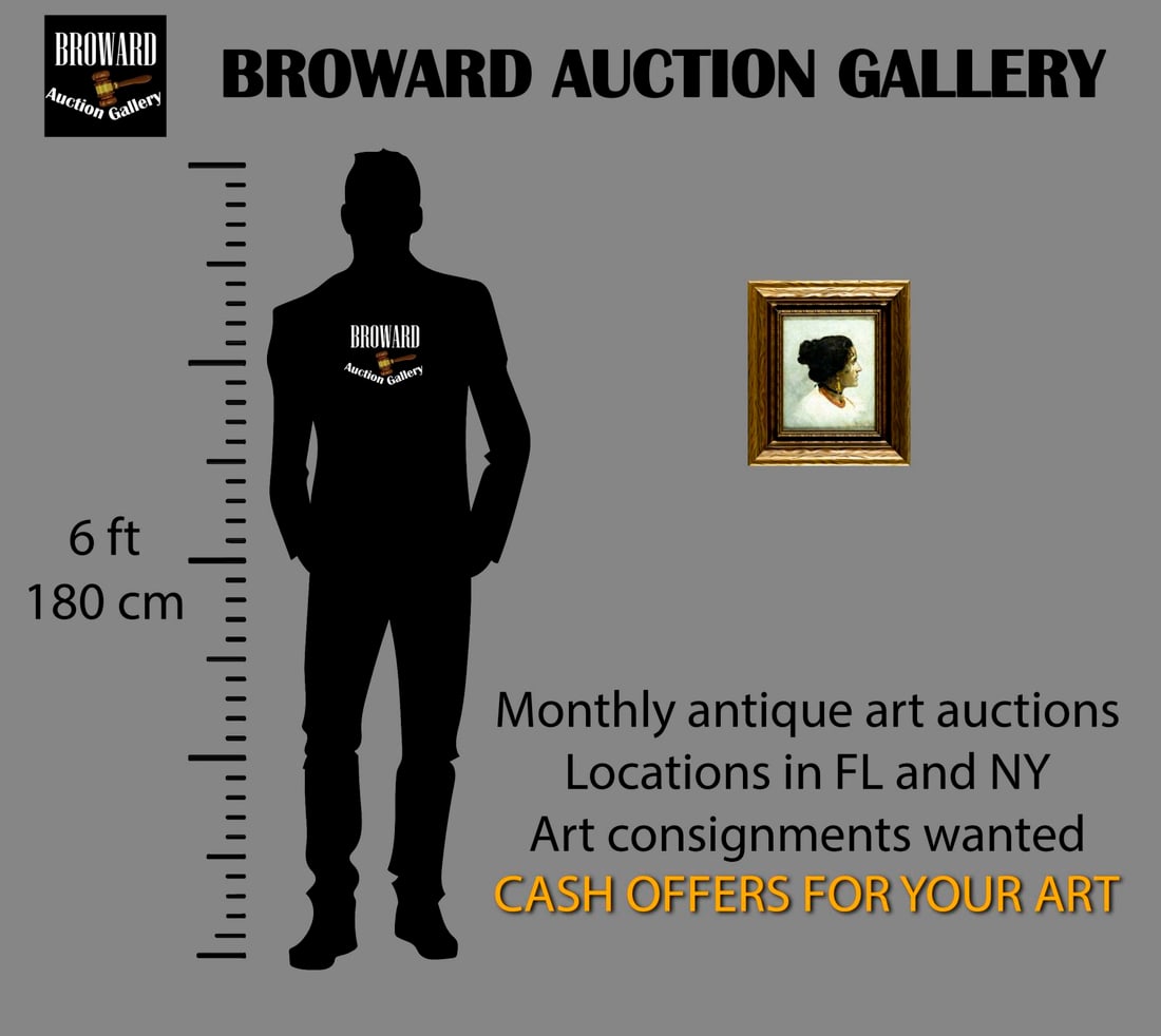 Vincenzo Busciolano (Italy,1851-1926) oil painting antique - 2