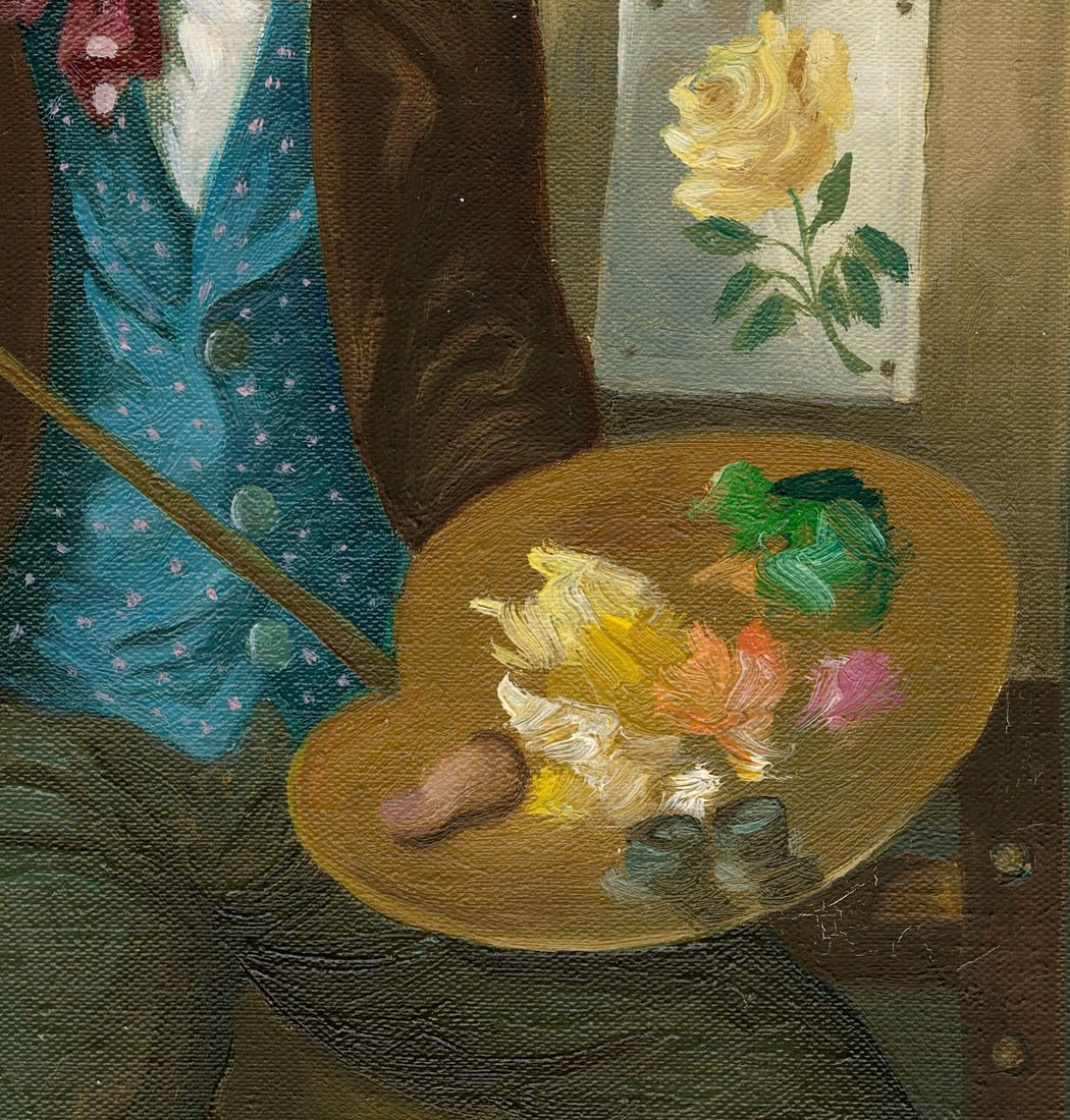 Hans Kerber (Austria,1920-?) oil painting - 7