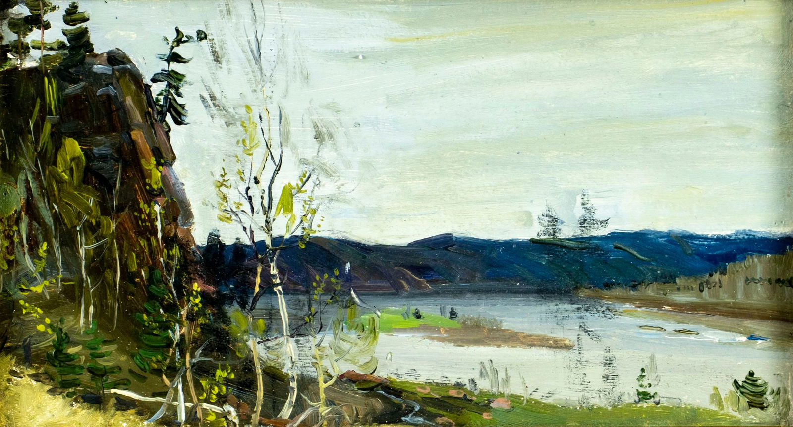 Vintage mid 20C Russian oil painting (1 of 13)