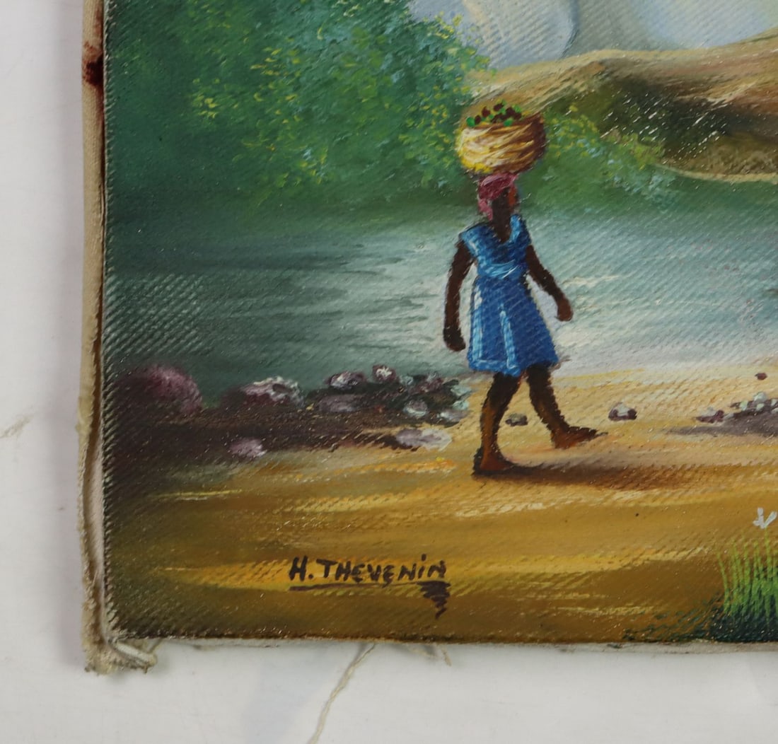 H Thevenin (Haiti,20C) oil painting - 10