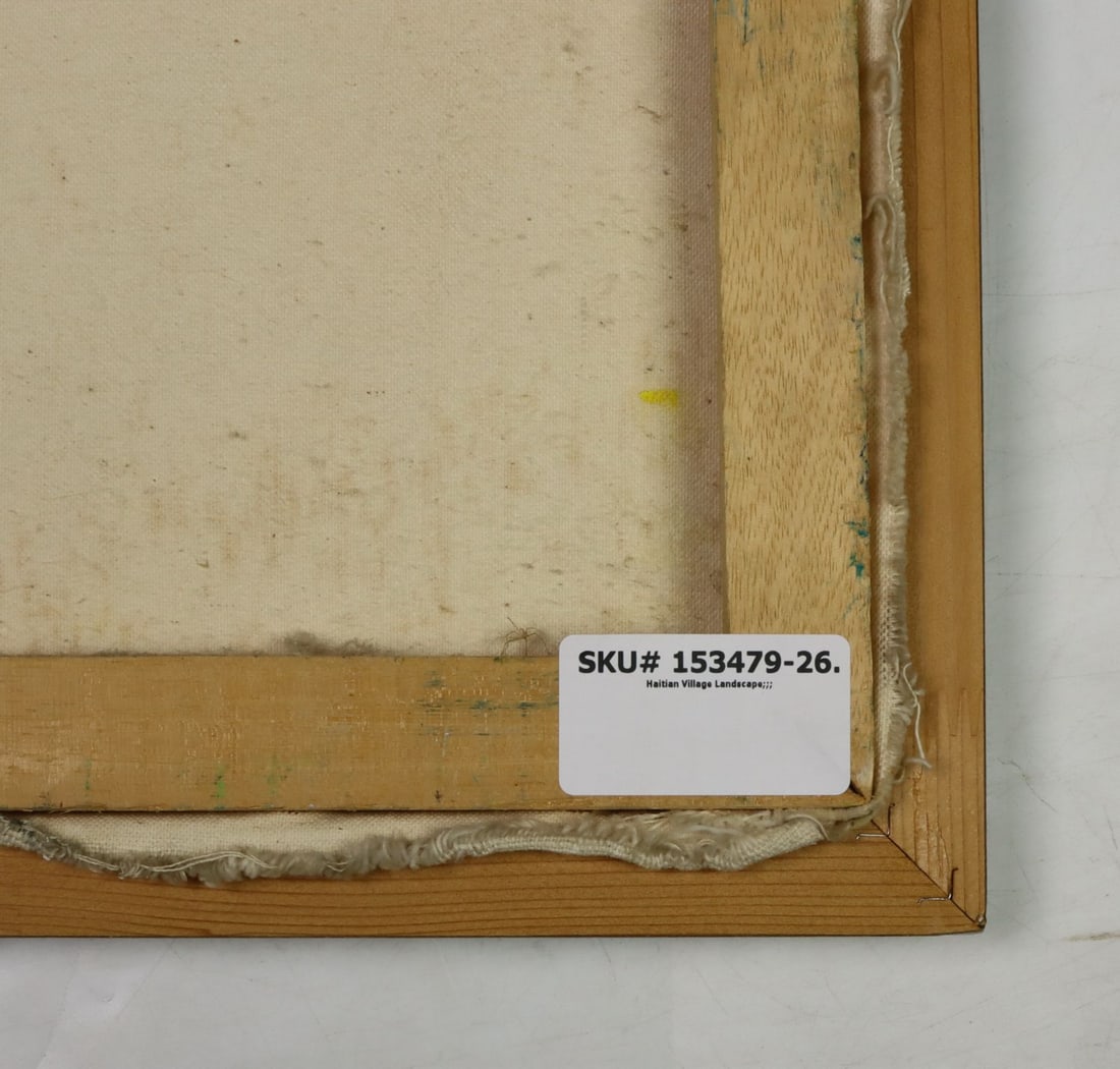 J Felder Dubique (Haiti,20C) oil painting - 11