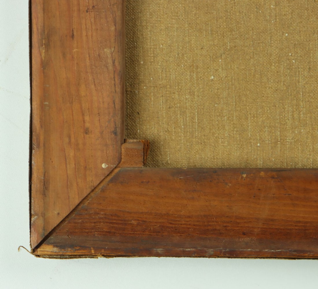 Antique early 20C American oil painting - 12