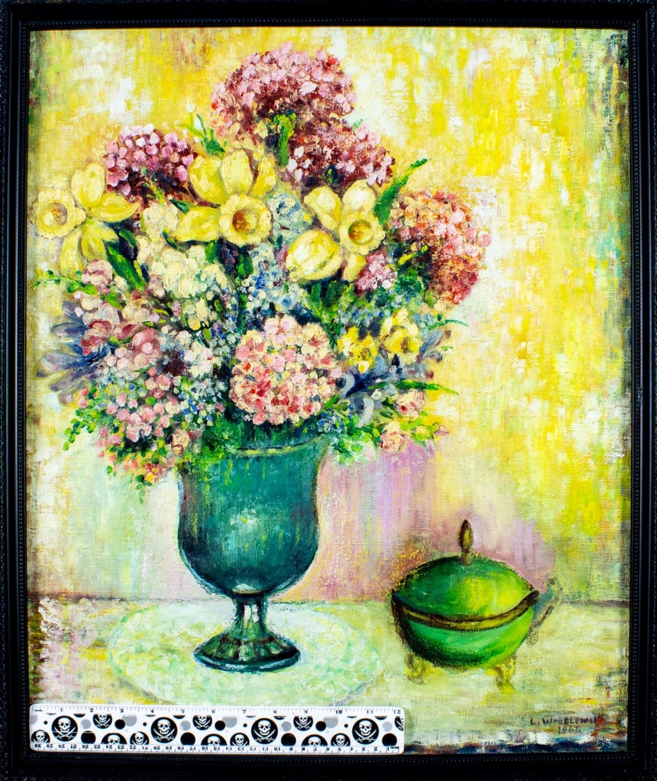 Lewis Wroblewski (NY,mid 20C) oil painting - 2