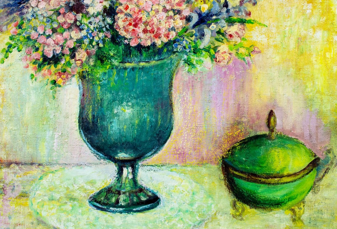 Lewis Wroblewski (NY,mid 20C) oil painting - 8