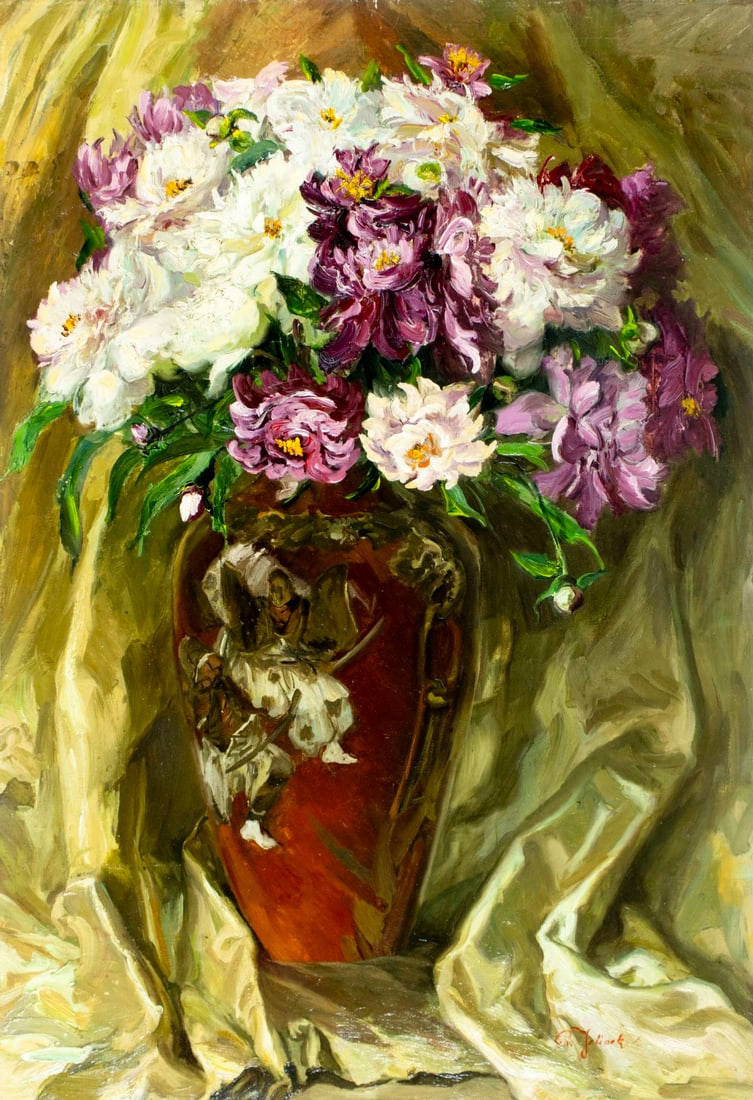 ATTR Rudolph Jelinek (Austria,Australia,1880-1950) oil painting antique (1 of 14)